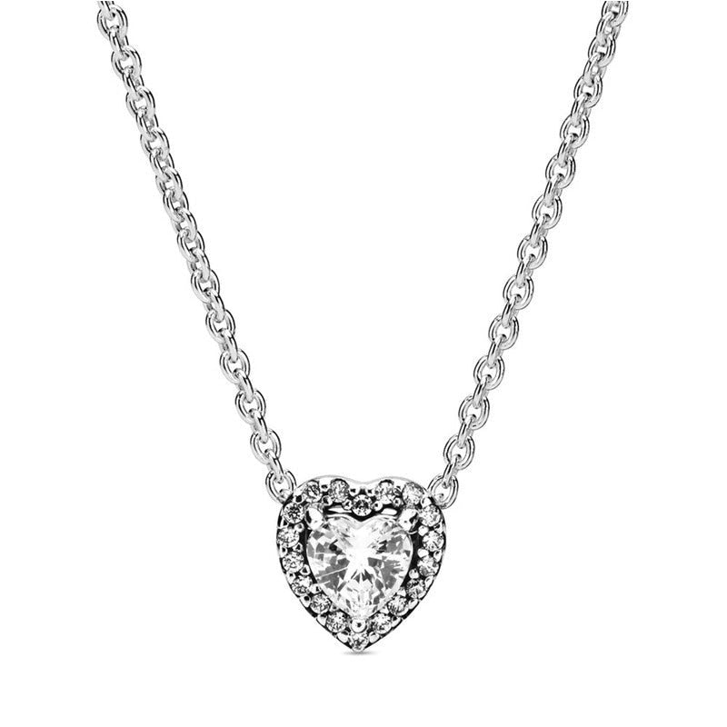 925 Sterling Silver Classic Pendant Necklace
