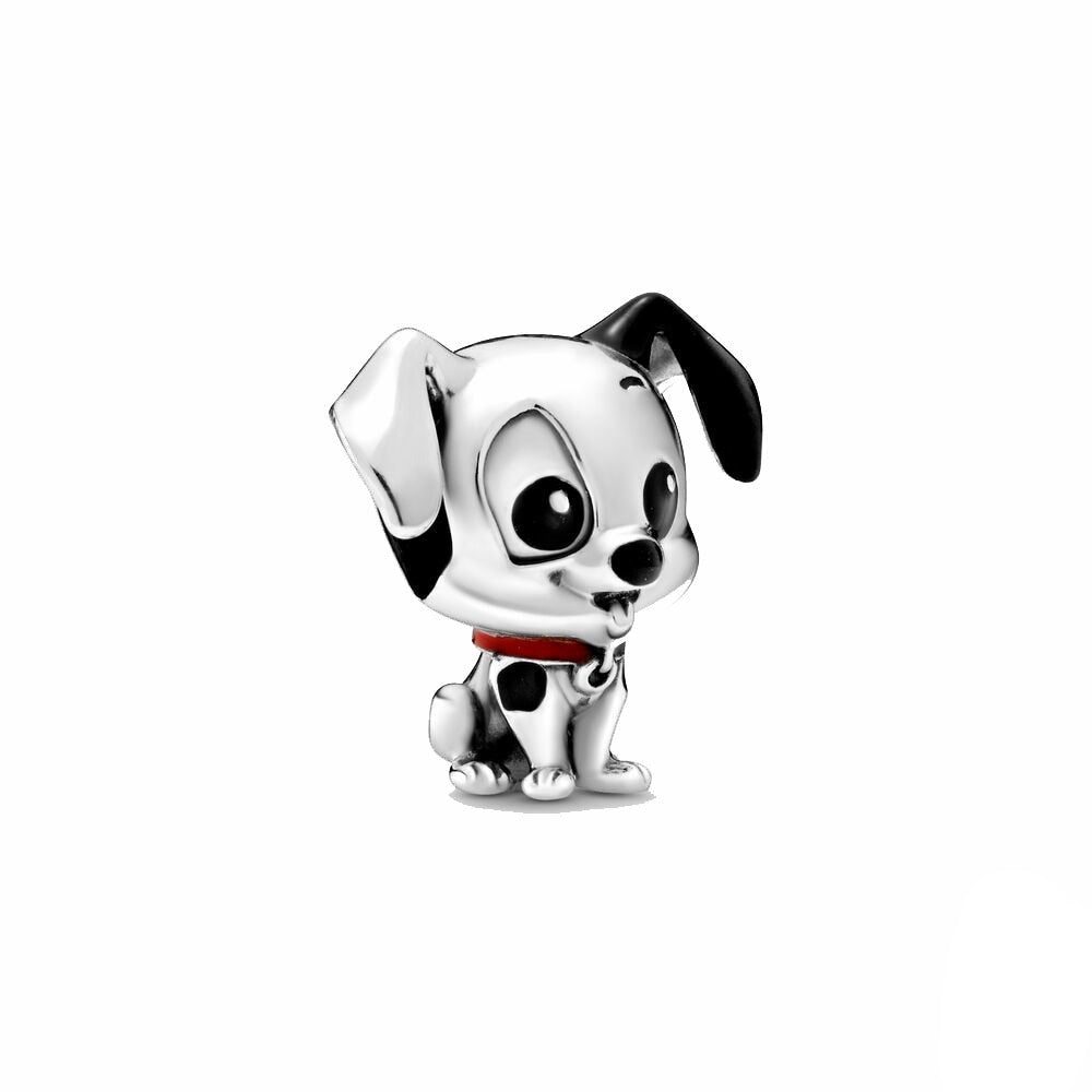 925 Sterling Silver Dalmatian Dog Charm