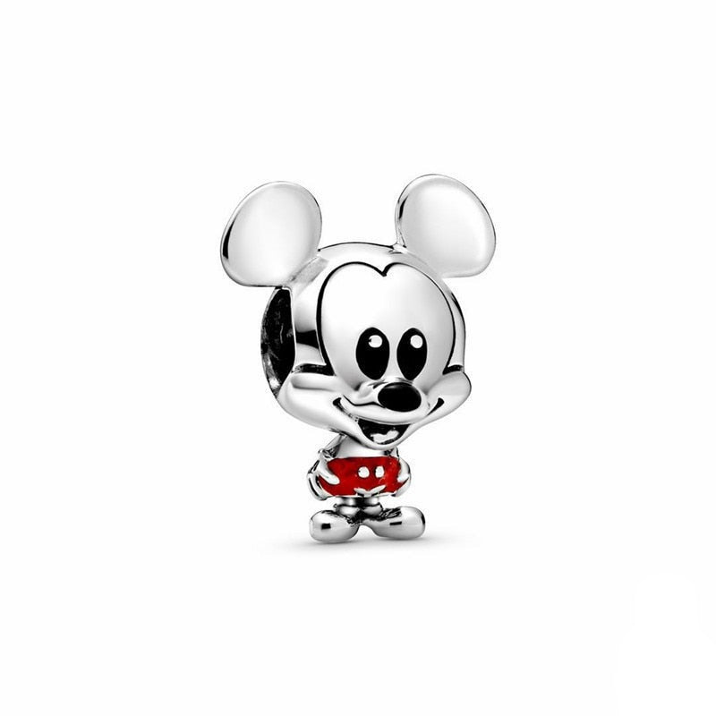 925 Sterling Silver Character Mouse Charm
