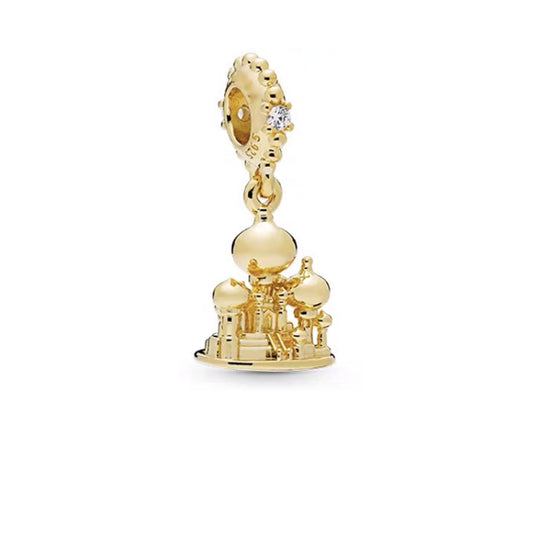18k Gold Plated 925 Sterling Silver Kingdom Charm